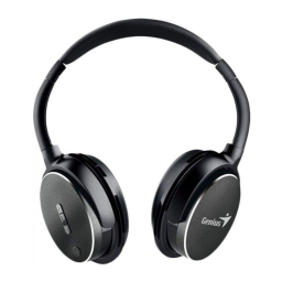 Genius HS-940BT Headset Manuel utilisateur | Fixfr