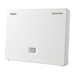 Gigaset N510 IP PRO Manuel utilisateur | Fixfr