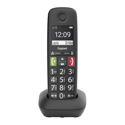 Gigaset E290HX Mode d'emploi | Fixfr