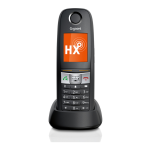 Gigaset E630 HX/CL750 HX : Mode d'emploi avec IA