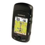 Garmin Edge 605 Manuel utilisateur