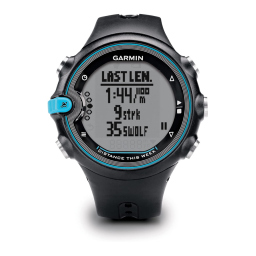 Garmin Swim Manuel utilisateur | Fixfr