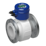 JUMO 406060 Electromagnetic Flowmeter Mode d'emploi