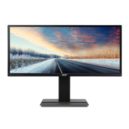 Acer B346CK Monitor Guide de démarrage rapide | Fixfr