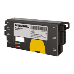 Interroll zoneCONTROL Manuel utilisateur | Fixfr