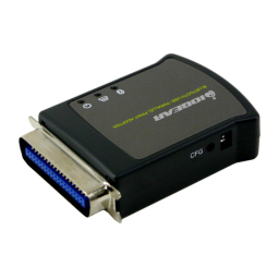 iogear GBP301 Wireless Combo Print Adapter Manuel utilisateur | Fixfr