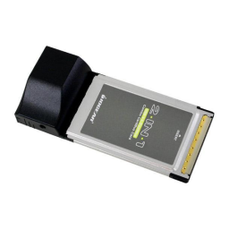 iogear GUF202 USB 2.0 / FireWire Combo CardBus Card Manuel utilisateur | Fixfr