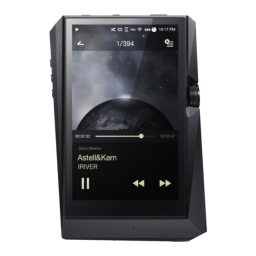 Astell&Kern AK380 : Guide utilisateur IA et PDF | Fixfr