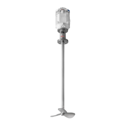 iNOXPA Vertical Agitator BFI Manuel utilisateur | Fixfr