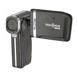 Insignia NS-DV1080P 5.0MP High-Definition Digital Camcorder Guide d'installation rapide | Fixfr