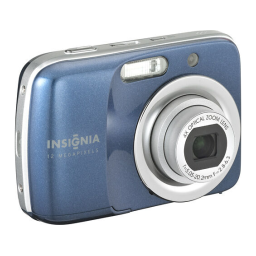 Insignia NS-DSC1112 12.0-Megapixel Digital Camera Manuel utilisateur | Fixfr