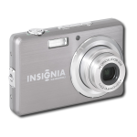 Insignia NS-DSC10SL 10.2-Megapixel Digital Camera Guide d'installation rapide