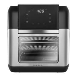 Insignia NS-AFO6DBK1 10 Qt. Digital Air Fryer Oven Mode d'emploi | Fixfr