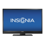 Insignia NS-39D310NA15 39&quot; Class (38-1/2&quot; Diag.) - LED - 720p - HDTV Guide d'installation rapide