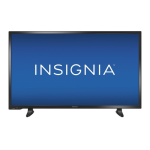 Insignia NS-39D310NA17 39&quot; Class (38.5&quot; Diag.) - LED - 720p - HDTV Mode d'emploi