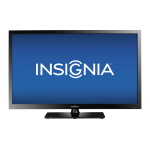Insignia NS-39E480A13 39&quot; Class (38-1/2&quot; Diag.) - LED - 1080p - 120Hz - HDTV Mode d'emploi