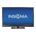Insignia NS-46E340A13 46&quot; Class - LED - 1080p - 60Hz - HDTV Guide d'installation rapide