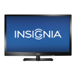 Insignia NS-42L260A13 42&quot; Class (42&quot; Diag.) - LCD - 1080p - 120Hz - HDTV Guide d'installation rapide