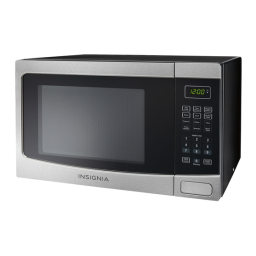 Insignia NS-MW12SS6 1.2 Cu. Ft. Mid-Size Microwave Mode d'emploi | Fixfr