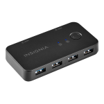 Insignia NS-PH3A4AS 4-Port USB 3.0 Hub Guide d'installation rapide