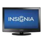 Insignia NS-24LD120A13 24&quot; Class / LCD / 1080p / 60Hz / HDTV DVD Combo Manuel utilisateur