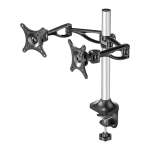 Insignia NS-PMM6220 Dual-Screen Monitor Mount for Select Monitors Manuel utilisateur