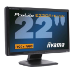 iiyama prolite e2208hds Manuel utilisateur