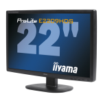 iiyama PROLITE E2209HDS-1 Manuel utilisateur