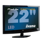 iiyama PROLITE E2271HDSD Manuel utilisateur