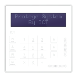 ICT PRT-KLCS Protege Touch Sense LCD Keypad Manuel utilisateur | Fixfr