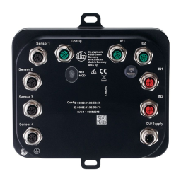 IFM VSE953 Diagnostic electronics for vibration sensor Mode d'emploi | Fixfr