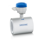 KROHNE OPTIFLUX 1000 Manuel utilisateur