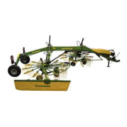 KRONE Swadro TS 620 : Notice d'utilisation + IA | Fixfr