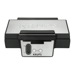 KRUPS FDK2 Gaufrier: Chat IA & Téléchargement PDF | Fixfr