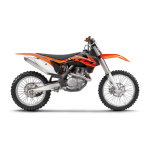 KTM 250 SX Manuel utilisateur