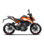 KTM 125 Duke 2018 Manuel utilisateur