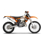 KTM 250 EXC Six Days EU 2013 Enduro Bike Manuel utilisateur