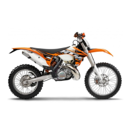 KTM 250 EXC Six Days EU 2013 Enduro Bike Manuel utilisateur | Fixfr