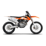 KTM 125 SX 2016 Manuel utilisateur