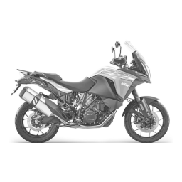 KTM 1290 Super Adventure S 2017 Manuel utilisateur | Fixfr