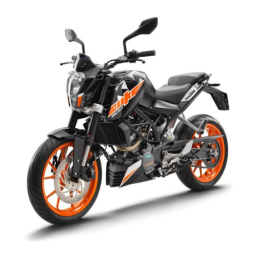 KTM 200 Duke EU Manuel d'utilisation + Chat IA | Fixfr