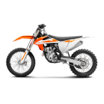 KTM 250 SX-F 2016 Manuel utilisateur