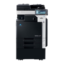 Konica Minolta BIZHUB C252P Manuel utilisateur | Fixfr