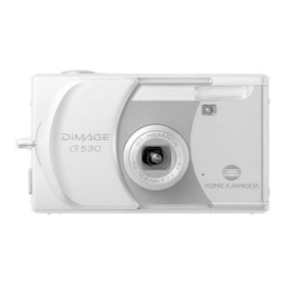 Konica Minolta Dimage G530 Manuel utilisateur | Fixfr