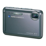 Konica Minolta DiMAGE X1 Manuel d'Utilisation + AI Chat