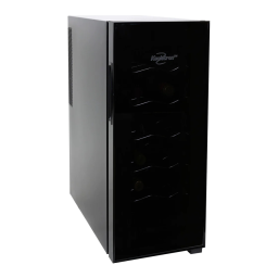 Koolatron WC12MG Urban Series 10 Inch Freestanding Single Zone Wine Cooler Manuel utilisateur | Fixfr