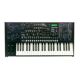 Korg MS2000 Manuel utilisateur | Fixfr