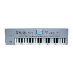 Korg PA1XPRO Manuel utilisateur | Fixfr