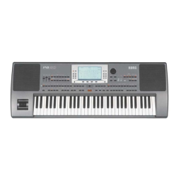 Korg Pa60 Manuel utilisateur | Fixfr