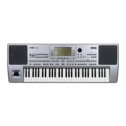 Korg Pa80 Manuel utilisateur | Fixfr